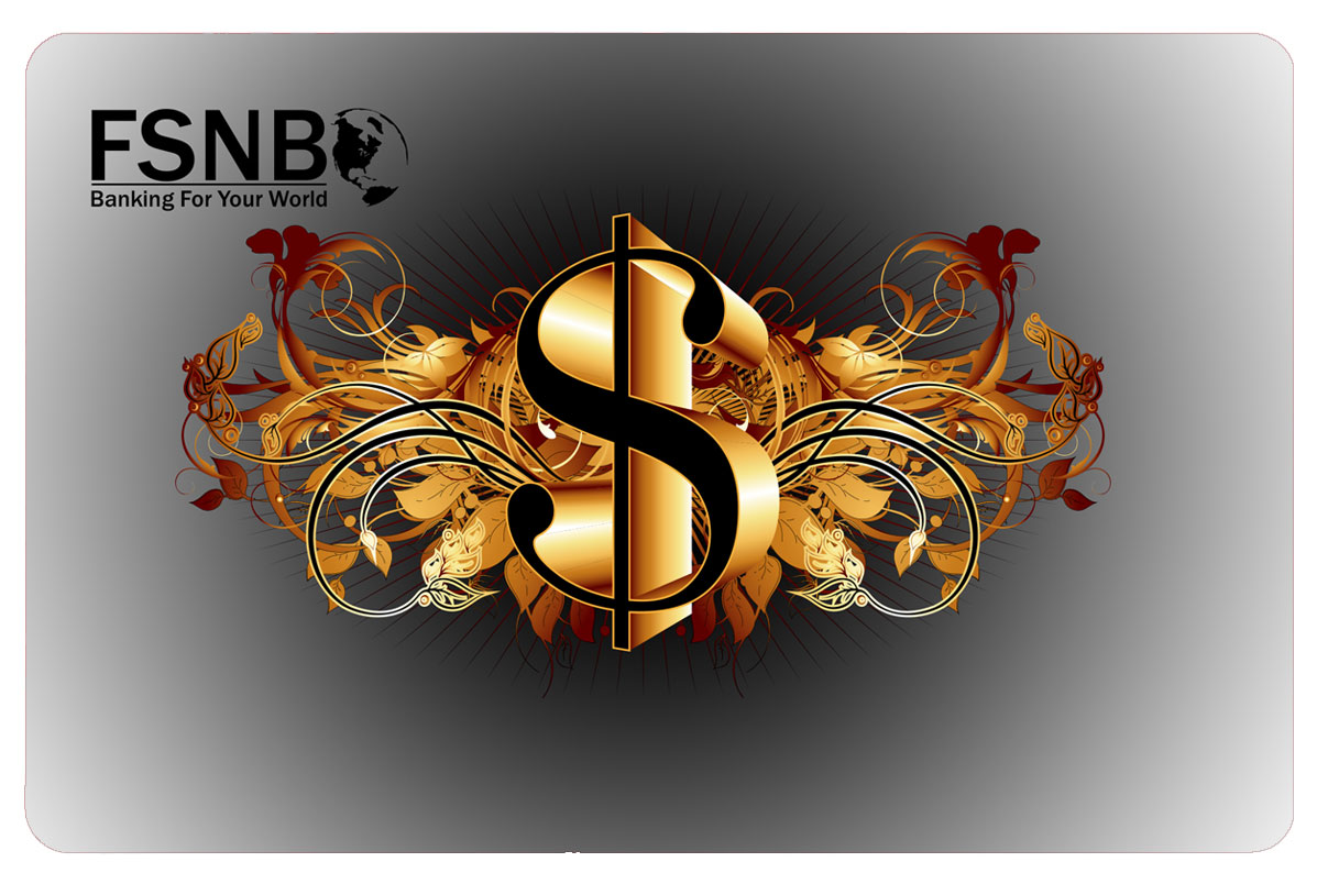 Dollar Sign debit card