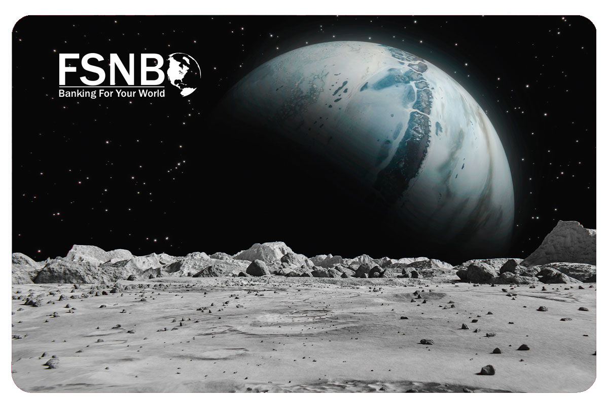 Space debit card
