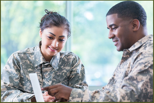 Open a Military Advanced Checking account by mail or online today!